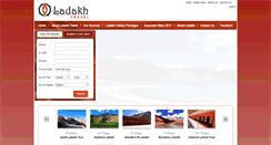 Desktop Screenshot of ladakhtravel.net